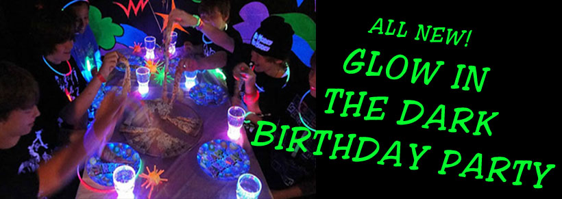 All New Glow In The Dark Birthday Party